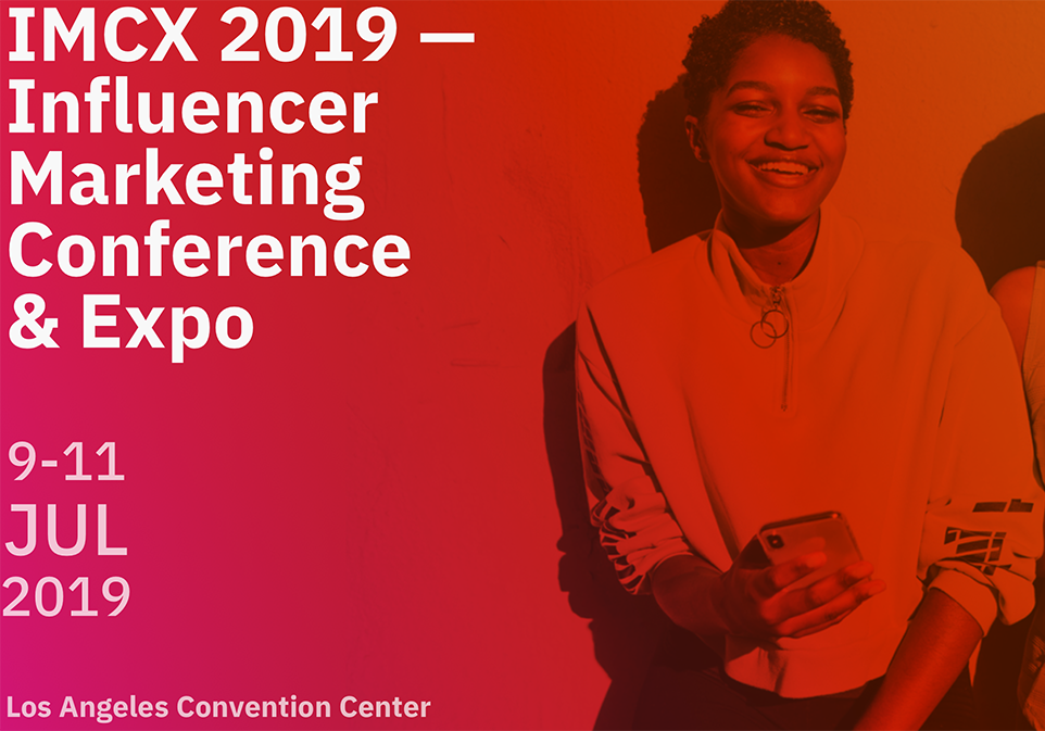 Brian Buss to speak at IMCX 2019 – Influencer Marketing Conference & Expo – Los Angles, CA – July 9-11